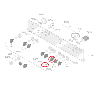 Whirlpool knop van fornuis 482000022451