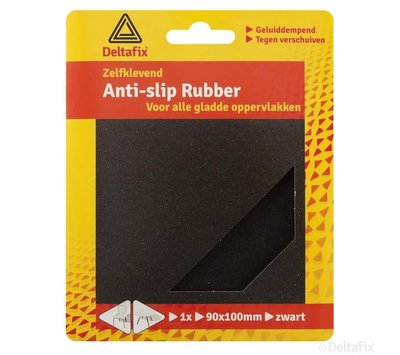 Deltafix anti-slip rubber zwart 738