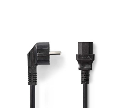 Stroomkabel Schuko naar C13 10m CEGP10000BK100