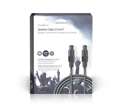 Nedis 2-pin speakerkabel 2x contra 15m COTG16000GY150