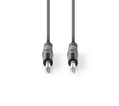Nedis mono audiokabel 2x Jack 6.35mm 10m Ø5mm COTG23000GY100