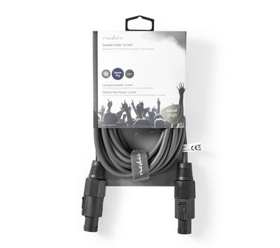 Nedis 2-pin speakerkabel 2x contra 5m COTG16000GY50