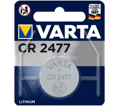 Varta knoopcel CR2477 3V Lithium