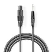 Nedis Nedis 2-pin speakerkabel contra naar Jack 6.35mm 5m COTH16200GY50-