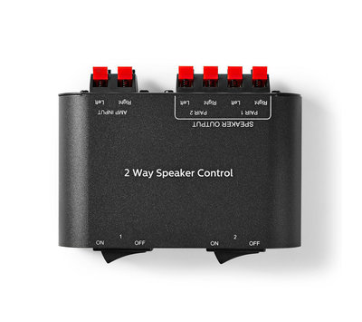 Nedis luidspreker schakelaar ASWI2602BK