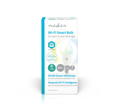 Nedis SmartLife LED lamp E14 WIFILRW10E14