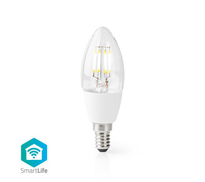 Nedis SmartLife LED filamentlamp E14 WIFILF10WTC37