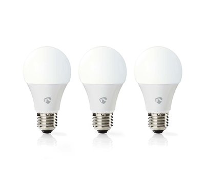 Nedis SmartLife LED lamp E27 3 stuks WIFILRW30E27