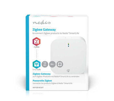 Nedis smart Zigbee gateway plug-in WIFIZBT10CWT