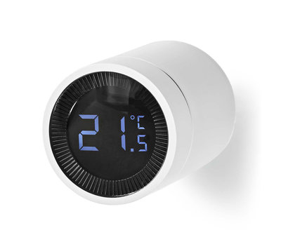Nedis SmartLife Zigbee smart radiatorknop ZBHTR10WT
