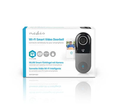 Nedis SmartLife videodeurbel WIFICDP10GY