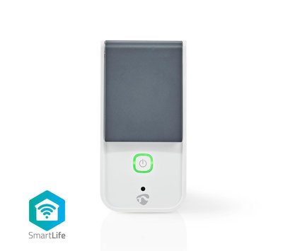 Nedis SmartLife smart stekker + verbruiksmeter WIFIPO120FWT