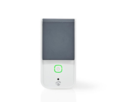 Nedis SmartLife smart stekker + verbruiksmeter WIFIPO120FWT