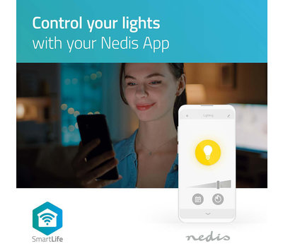 Nedis SmartLife LED lamp GU10 WIFILW30CRGU10