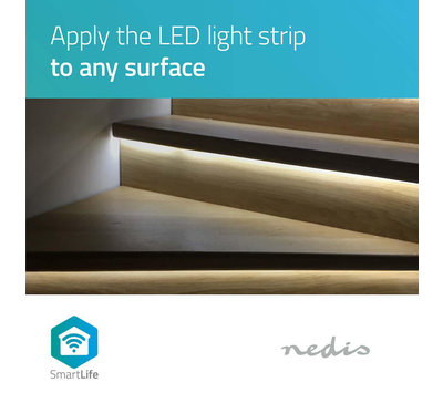 Nedis SmartLife meerkleuren LED-strip WIFILS50CRGBW