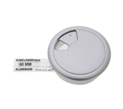 Deltafix kabeldoorvoer Ø60mm grijs 81272
