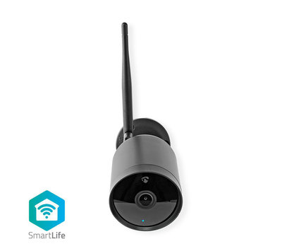 Nedis SmartLife camera voor buitenshuis WIFICO40CBK