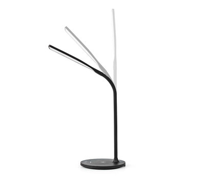 Nedis LED bureaulamp met draadloze lader zwart LTLGQ3M2BK