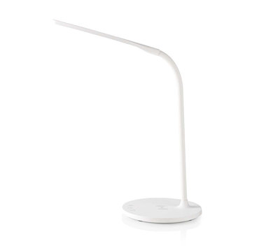 Nedis LED bureaulamp met draadloze lader witLTLGQ3M2WT