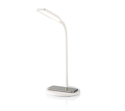 Nedis LED bureaulamp met draadloze lader witLTLGQ3M2WT