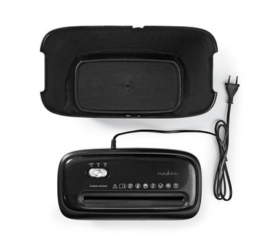 Nedis papierversnipperaar PASH120BKA4