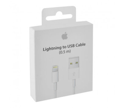 Apple Lightning naar USB-A laad-/ data kabel  0.5m  ME291ZM/A