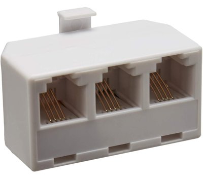 Telefoonsplitter RJ11 3-voudig