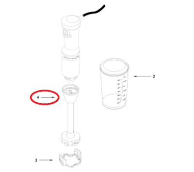KitchenAid mixerpoot van staafmixer W11413703