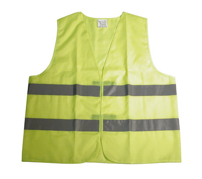 Dresco veiligheidsvest junior geel reflectief 5250011