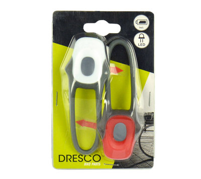 Dresco fiets verlichtingsset Frog 5251205