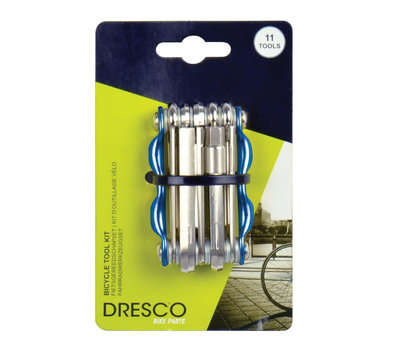 Dresco fiets gereedschapset 11-delig 5250601