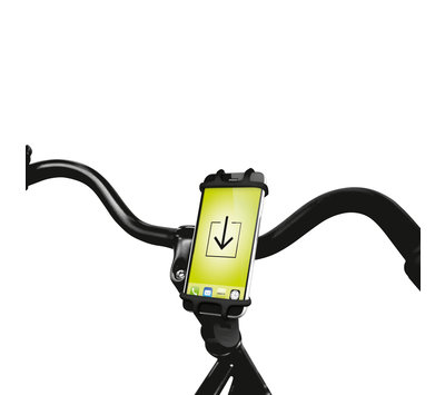 Dresco smartphone houder voor op de fiets zwart 5251865