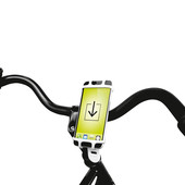 Dresco Dresco smartphone houder voor op de fiets wit 5251866