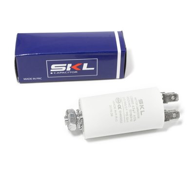 SKL condensator 4,5uF-450V met AMP-aansluiting