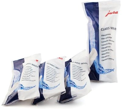 Jura waterfilters van koffiemachine Claris White 62911