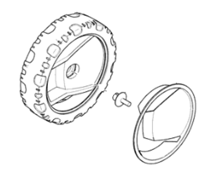 Karcher wielen van hogedrukreiniger 4.515-286.0