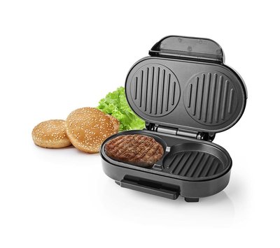 Nedis hamburger grill KAHM100BK