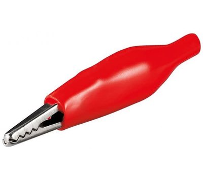 Universele krokodillenklem 33mm rood