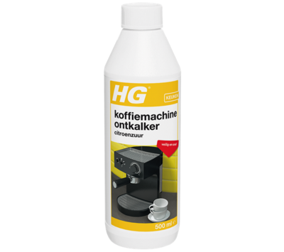 HG citroenzuur ontkalker voor espresso- en padkoffiezetapparaten 323050103