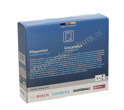 Bosch verzorgingsset voor warmtepompdroger 00312111