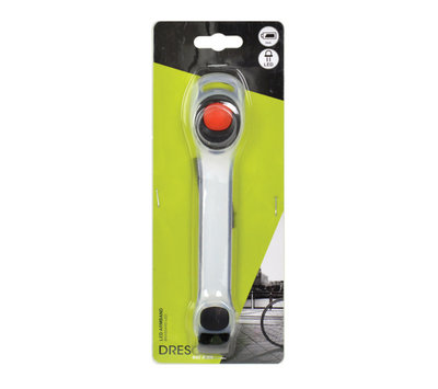 Dresco multi LED armband met klittenband 5250031