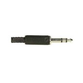 COM Jackplug 6.35mm stereo soldeer