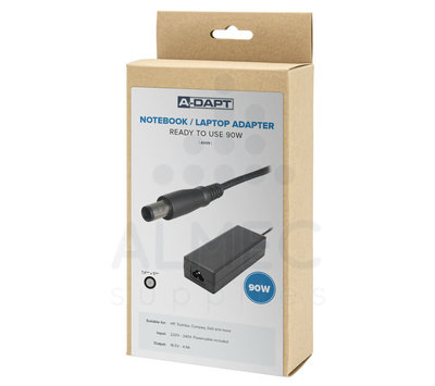 Laptopadapter 18.5V 4,7A 7.4x5.0mm met binnenpin A009