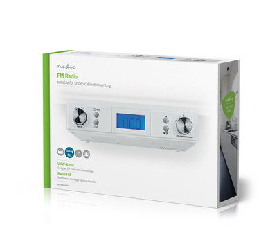 Nedis keukenradio RDFM4010WT