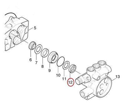 Karcher afdichting van hogedrukreiniger 6.365-354.0