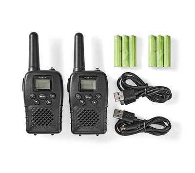 Nedis walkietalkie set WLTK1000BK