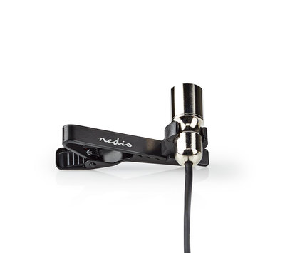Microfoon 3.5 mm clip-on MICCJ105BK
