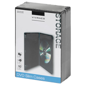 Vivanco Vivanco DVD doosje slim case 10 stuks