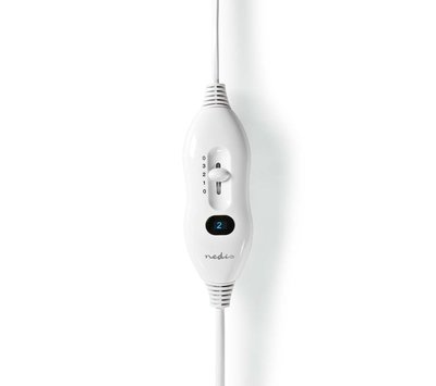Nedis elektrische onderdeken 2 persoons PEBL110CWT2