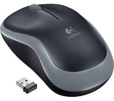 Logitech draadloze optische muis M185 910-002238 grijs